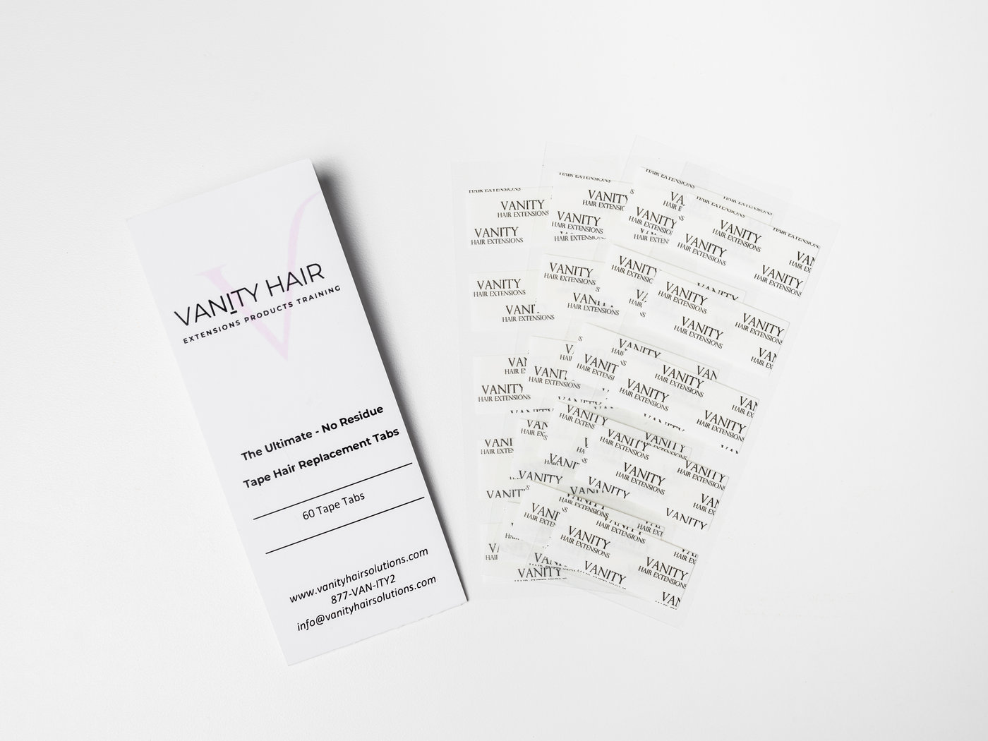 Vanity Hair Solutions replacement tape tabs